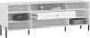 Тумба ТВ Оливия (металл) белый/белый глянец