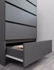 Комод высокий Мори МК 700.5 графит