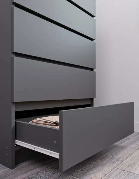 Комод высокий Мори МК 700.5 графит