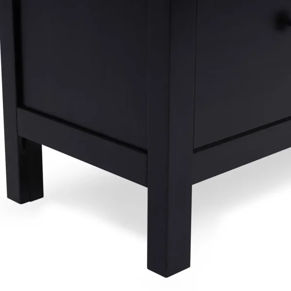 Комод 5 ящиков Кымор черный