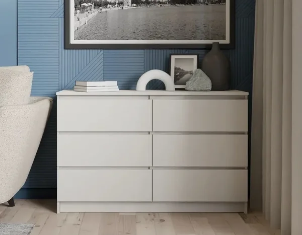 Комод Мори МК 1200.6 сатин