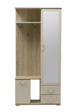 Прихожая Кармен-1 дуб сонома/белый