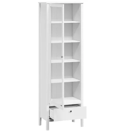 Шкаф-витрина Ева (Хельга) REG1W1S/65 белый