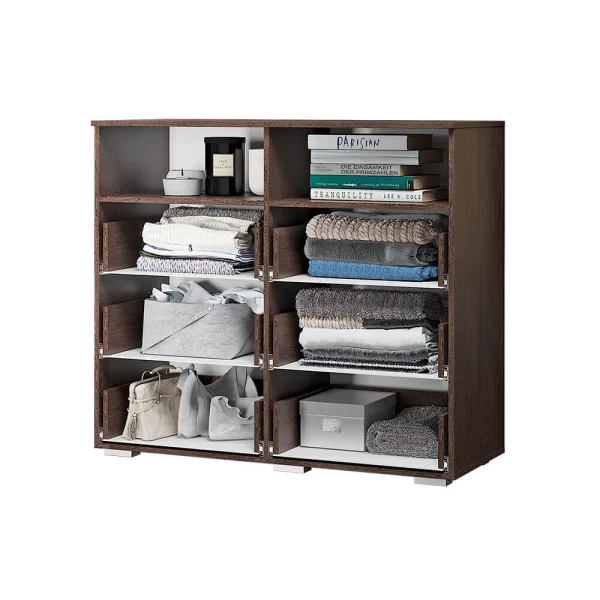 Комод Азаро венге/белый глянец