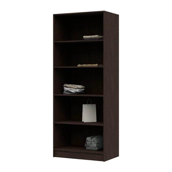 Шкаф полками Бася ШК-555 венге/белфорт