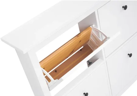 Тумба для обуви Кымор 106 белый