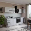 Кухонный гарнитур Дуся 2,0 цемент