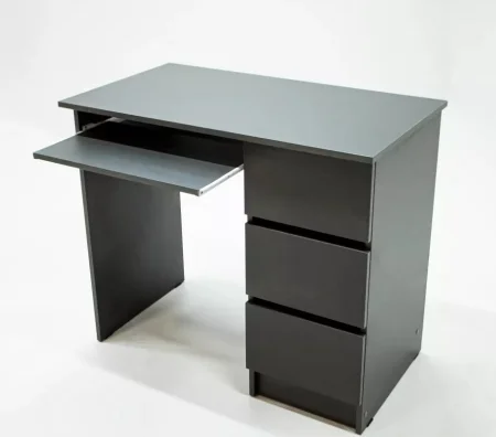 Стол письменный Охта Лайт 6.3 графит правый