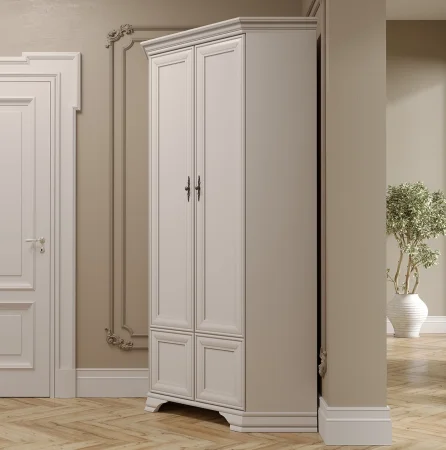 Шкаф угловой Кентаки SZFN2D белый