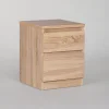 Тумба Кастор 2 ящика дуб сонома