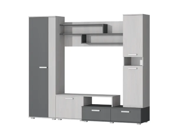 Гостиная Юна анкор светлый/графит