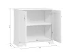 Тумба двухдверная Кентаки KOM2D белый