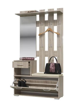 Модульная прихожая Лира дуб сонома