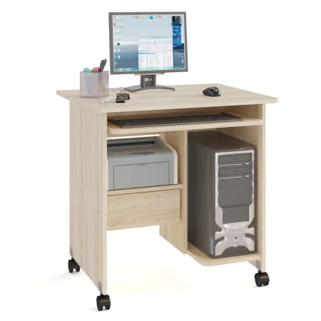 Компьютерный стол Кст-10.1 дуб сонома Компьютерный стол Кст-10.1 дуб сонома