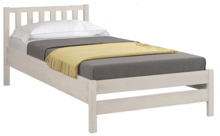 Кровать Массив выбеленная береза