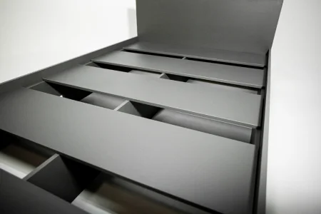 Кровать Охта Лайт 1200 графит