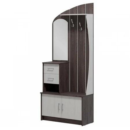 Прихожая Саша-20 ясень анкор темный/ясень анкор светлый