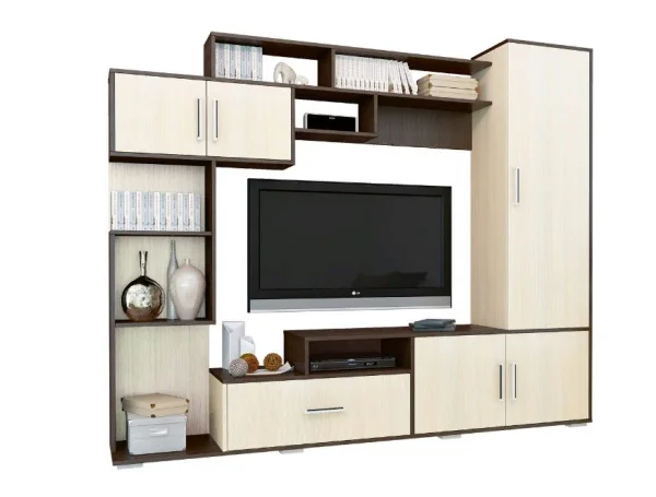 Стенка Пекин венге/дуб молочный