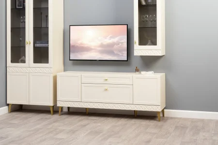 Тумба ТВ Марион 16.167 слоновая кость