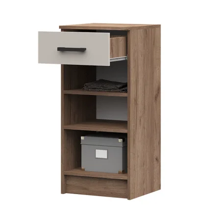 Тумба Машенька ТБ-201 дуб крафт табачный/кашемир