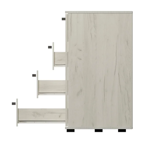 Комод Стандарт №2 дуб крафт белый