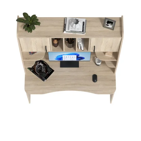 Стол рабочий 6-0604 Бета дуб сонома