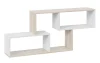 Полка настенная тип 4 дуб сонома/белый