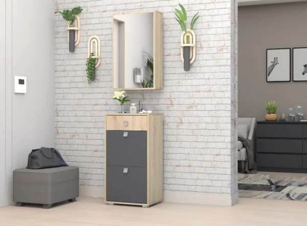 Зеркало ЗР-01 Монако-2 дуб сонома