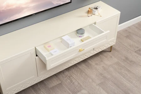 Тумба ТВ Марион 16.167 слоновая кость