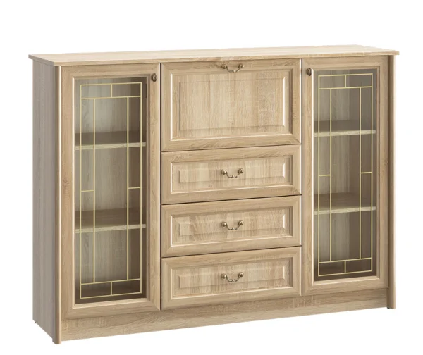 Витрина Янна ЯН-56 дуб сонома