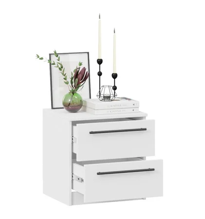 Тумба прикроватная Агата белый