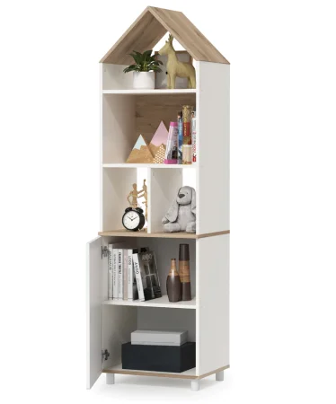 Шкаф комбинированный Эйп 13.14 белый/дуб белый