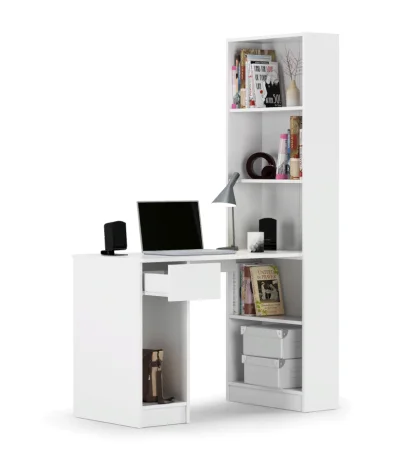 Стол компьютерный Лайт 10.01 белый