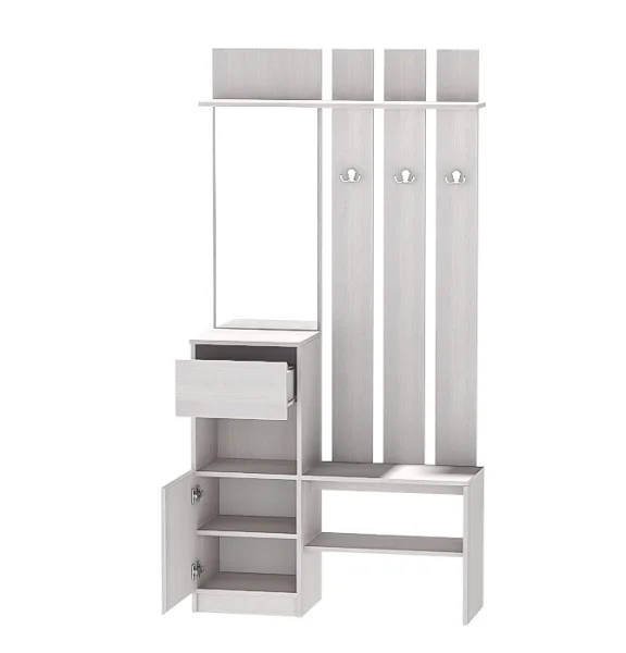 Вешалка 1 Кэт-1 ясень анкор светлый