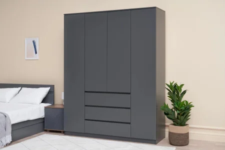 Шкаф Челси 1600 графит