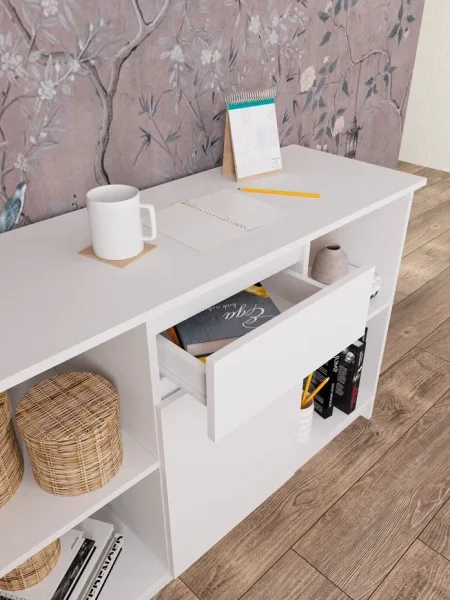 Тумба под телевизор Мори МТВ 1204.1 белый Тумба под телевизор Мори МТВ 1204.1 белый