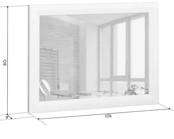 Зеркало Мальта LUS лиственница сибирская