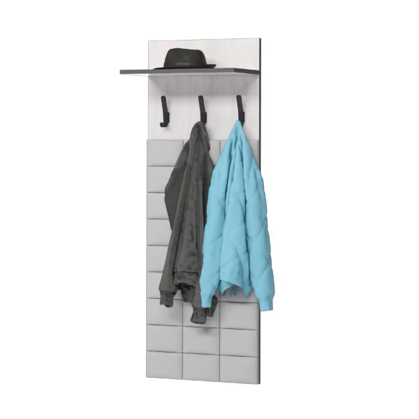 Вешало Эльза №6.1 ясень анкор светлый Вешало Эльза №6.1 ясень анкор светлый