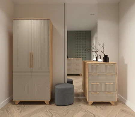 Шкаф Ньерд 900 дуб вотан/ива пепельная