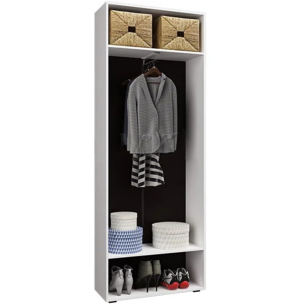 Гостиная Нэнси NEW Вариант №2 белый/белый глянец