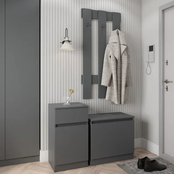 Модульная прихожая Мори графит