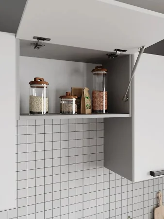 Кухонный гарнитур Ройс 2м белый софт