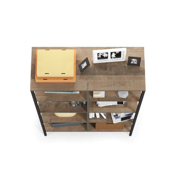 Стеллаж Трувор 13.151.02 дуб гранж песочный/интра