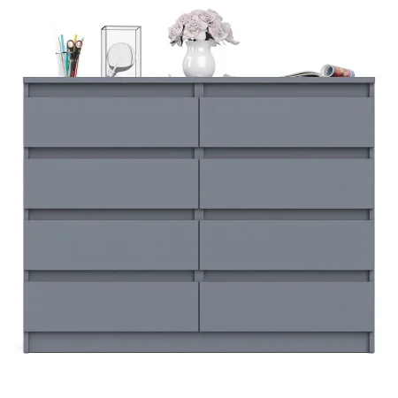 Комод восемь выдвижных ящиков МК 1200.8 графит