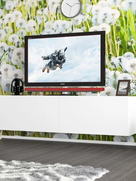 ТВ-тумба подвесная РВК-1800 белый