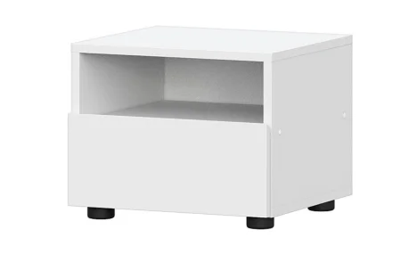 Тумба прикроватная Токио белый текстурный