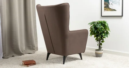 Кресло для отдыха Феличе ТК 528 Велутто 36 шоколадный