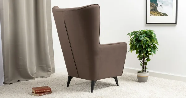 Кресло для отдыха Феличе ТК 528 Велутто 36 шоколадный