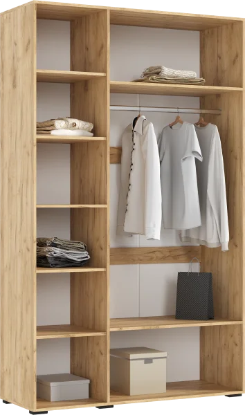 Шкаф 3-х створчатый Ирис 1350 браш мени грин/дуб крафт