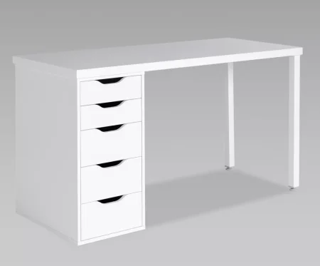 Стол письменный Ингар 2/5Т белый